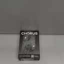 Kiwi Ears x B_Media Chorus in Ear Monitor, DLC Diaphragm Dynamic Driver IEM, with CNC Metal Faceplate, Wired Earbuds with Dual Silver-Plated Cable for Musicians (1, Black, 3.5mm No Mic)