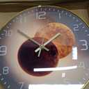 Ergocar Wall Clock, Art Deco Wall Clock, Non-Ticking Silent Modern Metal Wall Clock, Suitable for Living Room, Bedroom, Office,Study Room, (Gold Frame-g)