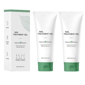 2 x 2Pcs Nail Fungus Treatment Gel, Natural Nail Repair Care Gel, Nail Oil for Growth & Strength, Nail Growth Serum for  Brittle Nails.