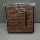 homyfort 12x12 Cube Storage Bins - Fabric Cubby Bins with Dual Handles, Collapsible Storage Organizer for Shelf, Closet, Nursery, Set of 6 Not Rattan Weaving (12inch)