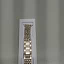 Metal Band Compatible with Apple Watch Bands for Women 40mm 41mm 42mm 38mm 44mm 45mm 46mm 49mm, Dressy Stainless Steel Link Bracelet, Designer Strap for iWatch Series 11/SE/10/9/8/7/6/5/4/3/2/1/Ultra (Starlight)