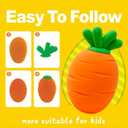 LULEEYANG 8Pack Easter DIY Craft Kit Easter Air Dry Clay Kit Bunny Eggs DIY Arts and Crafts Modeling Clay Gifts Bulk with Tutorials for Home Party Favors Art Projects Fun Activities Supplies