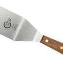 Mercer Culinary Praxis Rosewood Handle Square Edge Turner, 4 Inch x 2.5 Inch,Brown