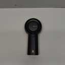 JISULIFE Portable Handheld Turbo Fan [18H Max Cooling Time], 6000mAh USB Rechargeable Personal Battery Operated Lash Small Pocket Fan with 5 Speeds for Travel/Outdoor/Vacation/Concerts- Black