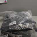 Collapsible Wagon Cart, 360 Swivel Wheels, Lightweight Compact Design, Portable Folding Cart for Grocery Shopping, Supermarket Trips & Home Storage, for Seniors (Black)