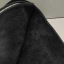 Amearea Modern Soft Hallway Runner Rug, 2x6 Feet Washable Runner Rugs for Hallway, Black Fluffy Rug Bedroom Bedside Rugs, Non Slip Memory Foam Rug Carpet for Entrance Kitchen Living Room Decor