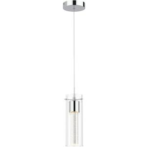 Alice 1-Light Pendant Ceiling Light Fixture, Integrated Led and Premium Bubble Glass, for Kitchen Island, Hallway, Entryway, Passway, Dining Room, Bedroom, Balcony Living Room
