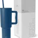 Simple Modern 40 oz Trek Tumbler with Handle and Straw Lid | Cup Holder Friendly Insulated Stainless Steel Travel Mug | Slumberland (40 Ounces, -Slumberland)