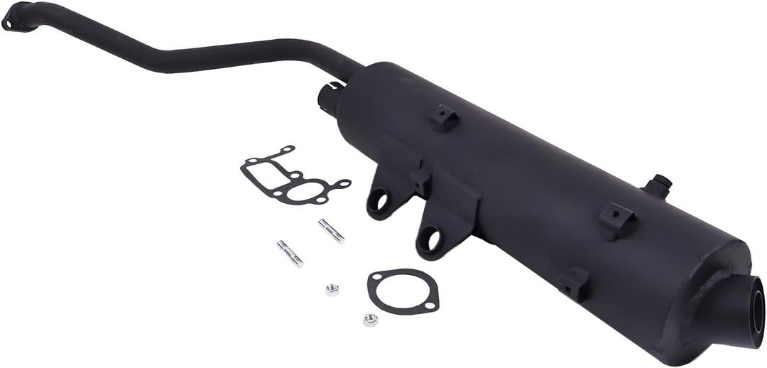 Muffler Assembly 18087-1178 Compatible with Kawasaki Prairie Brute Force 650 700 KVF650A KVF650B KVF650D KVF700A KVF700B KVF700D 4X4 18087-1148 18087-0077 180870077