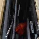 Modern Black 6 Drawer Dresser for Bedroom with LED Light, Large Chest of Drawers with Hidden Handles, Double Wooden Dresser Closet for Living Room, Entryway, Hallway - Black