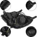 labwork Headlight Assembly Replacement for Chevy Equinox 2011-2015 Headlights w/o Clear Reflector Set Driver and Passenger Side