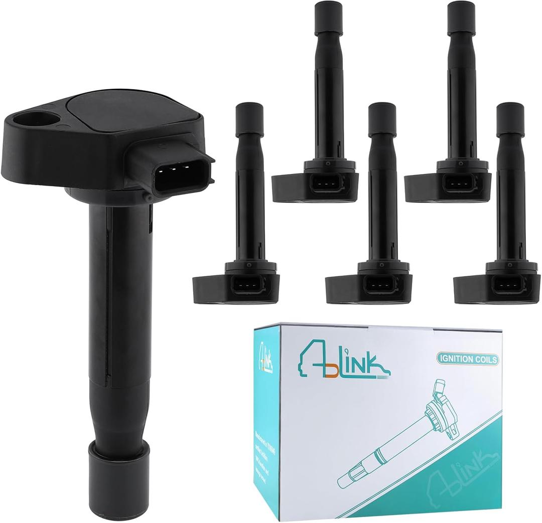 6PCS UF242 Ignition Coil Pack (3.0L 3.2L 3.5L V6) Compatible with Honda Acura Saturn Accord Odyssey MDX TL RL Vue, GN10168 C-511 C1221/C1462