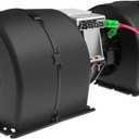 SCITOO HVAC Heater Blower Motor w/Fan HVAC Blower Motor fit for 008-A45-02,26-19939 (12V) HVAC Heater Blower Motor Assembly with Fan Cage 12V Replacement