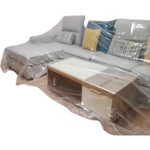 5 x Clear Waterproof & Dustproof Sofa Storage Covers,Plastic Furniture Bed Couch Protector Cover Shelter for Moving Protection,Cat Scratch Proof Sofa Cover (79" X 118" (200x300CM))