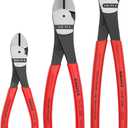 Knipex 002005S2 High Leverage Diagonal Cutter Pliers Tool Set - 3 Piece