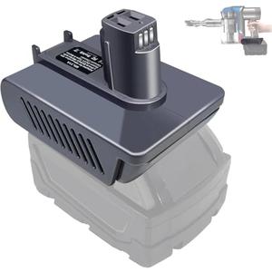 BTRUI for Dyson DC31 Battery Adapter for Milwaukee M18 18V Battery Use on Type A DC30 DC31 DC34 DC35 DC44 DC45 917083-01 Handheld Cordless Vacuum (Not Fit Type B, DC35 DC44 MK2)