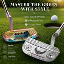 Forged Golf Putter for Men, CNC Milled Mallet Head, Right Handed