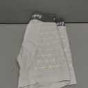 COOLOMG Youth Boys Sliding Shorts with Athletic Cup Compression Shorts for Baseball Football Lacrosse (Medium, White)