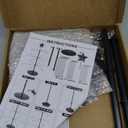 Wire Tree Christmas Metal Ornament Tree Black Wrought Iron Ornaments Display Stand Features Hooks Easy Assembly for Xmas Small Craft Items Hanging Decor