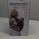 Momcozy Baby Carrier - Ergonomic, Cozy and Lightweight Carrier for 7-44lbs, Effortless to Put On, Ideal for Hands-Free Parenting, Enhanced Lumbar Support, Purehug for Infant to Toddler, Khaki