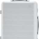 NINETYGO aluminium frame luggage Carry on Luggage 22x14x9 Airline Approved, Hard Shell Suitcase with Spinner Wheels, Integrated TSA Lock, Latching System, Star White, 39L