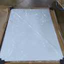 Amazon Basics Glass Dry-Erase Board, Magnetic Frameless Whiteboard, 72W" x 48H", Magnetic White