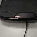 Vibration Plate Exercise Machine, Vibrating Plate Platform for Lymphatic Drainage with 200 Adjustable Speeds, Power Vibration Plate for Weight Loss & Fitness, Supports Max Weight 450 Lbs (Jet Black)