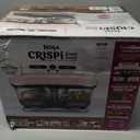 Ninja Crispi DualZone Glass Countertop Air Fryer, Rose Quartz, DD101PK1, 4 QT