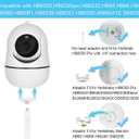 15.7 inches Baby Monitor Mount Compatible with HelloBaby HB6560/HB65/HB6550/ pro/HB66/HB248/HB6240/HB6351/ HB6339/,ANMEATE SM935E Baby Monitor Camera,Flexible Clip Clamp Mount Long Gooseneck Arm