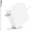Mac Book Pro Charger 85W Mag 1 Magnetic L-Tip Power Adapter, Compatible with 13 &15 &17 Inch Mac Book Pro Before Mid 2012