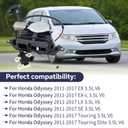 747-303 Passenger Side Power Sliding Door Motor Assembly with Cable Harness Compatible for Honda Odyssey 3.5L 2011-2017, Replace# 72010-TK8-305 72010-TK8-A01 72010-TK8-A11 72010-TK8-A12(Right Side)