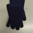 Merino Wool Gloves for Women Men, Touch Screen Warm Glove Liners Thermal Soft Knit Lining for Winter Running Hiking (Small-Medium, A01-(black Gray)