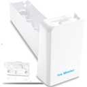 Upgraded RF28HMEDBSR RF25HMEDBSR RF28JBEDBSG RF263BEAESR RF265BEAESR RF26J7500SR Refrigerator Ice Bucket Compatible with Samsung Ice Maker Replacement DA97-14474C DA97-14474A Samsung Ice Bucket Tray