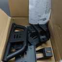 2X EZ Side Steps Fit for 2018-2025 Jeep Wrangler JL 2-Doors or JL 4-Doors Front Door Running Boards 350 LBS (NOT for Rock Rails)