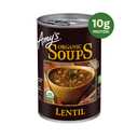 Amy's Soup, Vegan, Gluten Free, Organic Lentil, 14.5 Ounce (Pack of 12) (EXP 11/01/28)