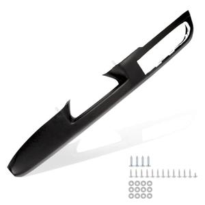 80994 Front Driver Side Door Armrest Compatible with 2010 2011 2012 2013 2014 Silverado Sierra Suburban Tahoe Yukon Avalanche Repair with Door Release Handle Above Armrest 27in,Replace 84127280 Black