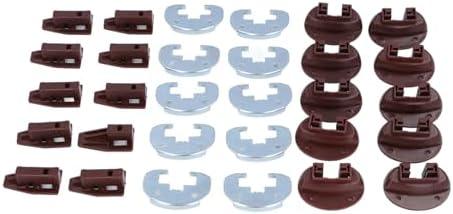 Drawer Guide Kit Enhanced Repair Solution Replacement Drawer Track Slide Kit Drawer Guide Kit Drawer Slides for Rite Trak II Plastic Drawer Track for Rite Trak II Drawer Slides