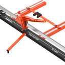 48 Inch Manual Tile Cutter with Dust-Sealed Roller | Tungsten Wheel, 0° and 45° Cuts, 15x45 mm Solid Rail, Auto-Return Handle, Oil Bottle and Support Arms for Ceramic Porcelain