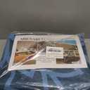 Kitchen Mats for Floor 2PCS Cushioned Anti Fatigue Kitchen Mats Waterproof Non Slip Kitchen Mat Rug Set Comfort Foam Standing Mat for Sink, Laundry, Office, Yellow Green (17.3"x30"+17.3"x47"-0.4 inch)