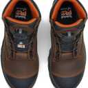 Timberland PRO Men's Boondock BOA 6 Inch Composite Safety Toe Waterproof Puncture Resistant Industrial Work Boot, Mocha Brown, 8M