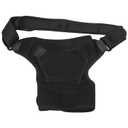 Shoulder Compression Brace with Ice Pack Pockets, Sports Arm Immobilizer Wrap for Shoulder Support and Injury Prevention, Dark Color One Size Fit for Gym Training