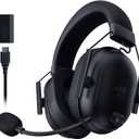 Razer BlackShark V2 HyperSpeed Wireless Gaming Headset for PC, Mac, PlayStation, Switch & Mobile  280g Lightweight, Wideband Mic, 50mm Drivers, 2.4GHz, Bluetooth or USB, 70 Hr Battery  Black
