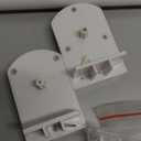 LazBlinds No Tools No Drill Cordless Roller Shades, 100% Blackout Roller Blinds for Windows, Thermal Insulated UV Protection Waterproof Roll Up Window Blinds and Shades, 24'' W x 72'' H, White