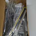 PAULINN Camper RV Wheel Chock Stabilizer 2 Sets for Travel Trailers Heavy Duty X Chocks Fits 3.5" To 12" Wheel Gaps