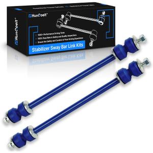 K700633 2Pcs Rear Stabilizer Sway Bar End Links Compatible with Buick 2008-2017 Enclave, for Chevy 2009-2017 Traverse, for Saturn 2007-2010 Outlook, for GMC 07-2016 Acadia, 17 Acadia Limited