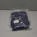 Rnxrbb 3 PCS Women Maternity Pajamas Set Nursing Postpartum Breastfeeding Pjs Sleepwear Lounger Clothes Button Down,Navy Blue S