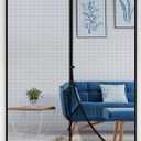 Yotache Magnetic Screen Door Fits Door Size 38 x 82, Screen Size 40" x 83" Upgraded Anti-Tearing Fiberglass Mesh French Door Screens with Magnets Black