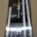Rotary Cultivator Tiller Adjustable S/S Handle Rotary Tiller with Detachable Solid Metal Tines Garden Cultivator Lawn Tiller and Manual Tiller for Loosing and Mixing Soil