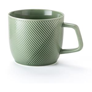 Extra Large Ceramic Coffee Mug: 32 oz Oversized Soup Bowl with Handle for Cereal Tea Ice Cream - Green Microwave Safe Giant Cup