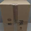 Creations 5' x 9.5' American Veteran Burial Flag Display Case Solid Wood Rustic Brown Frame Glass Front Wall Mount or Standing, Memorial Shadow Box Military Uniform Display